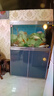 森森（SUNSUN）魚(yú)缸大型客廳家用生態(tài)金魚(yú)缸玻璃底過(guò)濾免換水水族箱 1米長(cháng)【英倫灰】金麟高端系列 曬單實(shí)拍圖