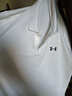 安德瑪（Under Armour）男子Polo短袖衫夏季新款針織透氣高爾夫運動半袖T恤衫男 白色【舒適·透氣】 刺繡logo 2XL (185) 104A 曬單實拍圖