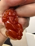 默研（MOYAN）玉髓鑰匙扣瑪瑙玉石貔貅汽車鑰匙掛件菩提根蓮花鑰匙掛飾掛墜 【紅玉髓貔貅】菩提根款  A25-309 曬單實拍圖