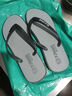 大嘴猴大嘴猴人字拖男士沙灘鞋夾趾拖鞋 灰色 44-45 偏小一碼 曬單實(shí)拍圖
