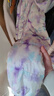雪中飛【可拆卸帽輕薄羽絨服】秋冬新品高蓬松鴨絨中大童裝保暖兒童外套 白底紫藍(lán); 170 曬單實(shí)拍圖