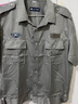 艾買(mǎi)保安服夏裝短袖2011式保安襯衣物業(yè)保安工作服套裝男夏季保安制服 灰短襯衣+褲子+標志 S (160) 曬單實(shí)拍圖