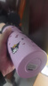 膳魔師（THERMOS）不銹鋼保溫杯庫(kù)洛米聯(lián)名咖啡杯兒童高顏值水杯便攜大容量生日禮物 粉色保溫杯(附帶杯套) 500ml 曬單實(shí)拍圖