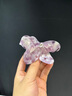 Qlady三角梅發(fā)夾飾女2025新款高端醋酸頭發(fā)抓夾發(fā)飾頭飾生日禮物送女友 曬單實(shí)拍圖