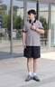 AQUASCUTUM/雅格獅丹2025春夏男士格紋翻領(lǐng)休閑短袖POLO衫 皇家咖 XL 曬單實(shí)拍圖
