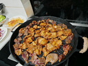 京嚴(yán)烤肉盤家用燒烤盤不粘鐵板燒盤戶外韓式麥飯石卡式爐電磁爐煎烤盤 【通用款】送麻繩+收納袋 32cm 鋁合金加厚烤肉盤 曬單實(shí)拍圖