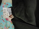 俞兆林（YUZHAOLIN）加絨休閑褲女高腰直筒加絨運動(dòng)褲闊腿休閑褲女褲子 Y144K3006 曬單實(shí)拍圖