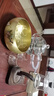 久堂 純手工景泰藍掐絲茶洗特大號日式禪意建水功夫茶具配件水盂洗茶碗杯洗筆洗 （一鹿相隨）景泰藍銅茶洗 曬單實(shí)拍圖