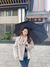 EuroSCHIRM德國風(fēng)暴傘 一甩即干 輕量防曬防紫外線自動晴雨兩用折疊傘 3032 深藍(lán)色 曬單實(shí)拍圖