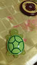 8.6cm大號(hào)塑料龜太爺夜光烏龜發(fā)光擺件小烏龜卡通微景觀玩具 4.8cm大號(hào)【普通款】夜光烏龜1個(gè) 曬單實(shí)拍圖