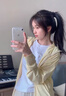 JRET防曬衣女款春季2025新款寬松冰絲服薄款春季開(kāi)衫外套上衣 黃色 L 【110-120斤】 曬單實(shí)拍圖