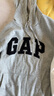 GAP男女裝2025春季新款貼布繡logo連帽衫衛衣經(jīng)典上衣美版868453 曬單實(shí)拍圖