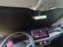 心夢思汽車遮陽傘遮陽擋板防曬隔熱夏季車內(nèi)前擋玻璃罩車窗遮光簾適用于 大眾SUV速騰邁騰帕薩特捷達凌渡途觀l朗逸寶來探岳 曬單實拍圖