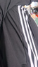 2025春秋季加絨純棉休閑運動(dòng)褲男女同款三條杠校服褲寬松休閑褲 黑色束腳（不加絨） 2XL (推薦140-155斤) 曬單實(shí)拍圖