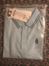 暇步士（Hush Puppies）童裝兒童短袖25夏男童休閑POLO衫中大童速干T恤 冰晶藍(lán)  140  曬單實(shí)拍圖
