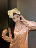 瑤夢(mèng)令【母親節禮物】高端仿真絲睡衣女春秋季愛(ài)心居家服禮盒裝送閨蜜 溫柔粉【長(cháng)袖長(cháng)褲】-送禮首選 XL 【120-145斤】 曬單實(shí)拍圖