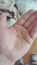 周生生 gin系列莫比烏斯環(huán)耳飾 足金黃金耳釘 93863E定價 曬單實拍圖