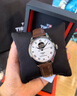 天梭（TISSOT）瑞表 力洛克系列1853全自動(dòng)機(jī)械男表 送男士節(jié)生日節(jié)日送禮 鏤空皮帶T006.407.16.033.01 曬單實(shí)拍圖