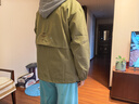 皮爾卡丹女士短外套春秋季女裝休閑上衣加厚風(fēng)衣2025新款工裝風(fēng)短外套 草綠色【有里布】 2XL （建議136-150斤） 曬單實(shí)拍圖