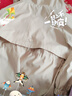 衣典零一（LEDIALYI）風衣外套女中長款2025春秋新款韓版休閑中年媽媽寬松洋氣連帽上衣 米白色 M （建議90-115斤） 曬單實拍圖