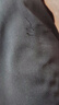 Foss Phil 休閑褲男士夏季新款冰絲寬松直筒舒適抗皺垂墜感小西褲子男 AM-888冰絲黑色 L 曬單實(shí)拍圖
