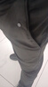 羅蒙休閑褲男士秋冬新款高端百搭西褲潮流韓版修身商務(wù)長(cháng)褲 639黑色松緊腰 31 曬單實(shí)拍圖