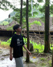 妙奕嘉圓領(lǐng)純棉短袖t恤男衣服夏季2025新款上衣潮流美式高街寬松青少年 美式英文印花T恤【黑色】 XL 【建議120-140斤】 曬單實(shí)拍圖