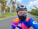 騎行口罩男女夏季防曬口罩運動口罩跑步公路車戶外登山冰絲面罩 經(jīng)典黑-騎行款 曬單實拍圖