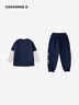 匡威Converse童裝男童長(cháng)T+長(cháng)褲套裝秋季新款兒童休閑套裝 曬單實(shí)拍圖