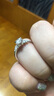 慕璨（OWN SHINE）【七夕禮物】柏林情書鉑金戒指60分培育鉆結(jié)婚求婚戒指送女友禮物 【主石0.5ct±0.05】 15號 曬單實拍圖