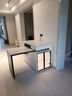 唯有百意島臺餐桌一體家用旋轉伸縮巖板中島臺小戶(hù)型廚房導臺餐桌餐邊柜 顆粒板ENF 1.2m島臺+1.2m餐桌 曬單實(shí)拍圖