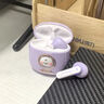 初音者女生專(zhuān)屬可愛(ài)藍牙耳機高顏值智能降噪HIFI音質(zhì)佩戴舒適持久續航學(xué)生男女款游戲追劇低延遲半入耳式 芋艿紫【旗艦版】智能降噪+小巧可愛(ài)+持久續航 曬單實(shí)拍圖