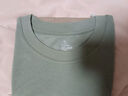 網(wǎng)易嚴選【安心品質(zhì)】不易變形冰感T涼感吸濕冰絲透氣寬松 淺灰綠 2XL (女生建議拍小一碼) 曬單實(shí)拍圖
