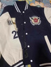 NASA BASE聯(lián)名棒球服男女春秋季寬松休閑美式情侶裝潮牌刺繡夾克外套男冬裝 深藍(lán)色 XL （建議130-150斤） 曬單實(shí)拍圖