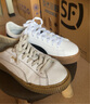 彪馬（PUMA）【厚底鞋】增高黑白松糕鞋女復古休閑板鞋PLATFORM394369 白-黑色-01 38.5 曬單實(shí)拍圖