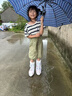 Tuban一次性防雨鞋套兒童成人防水防泥雨天加厚雨靴長(cháng)高筒獨立包裝雨靴 【小恐龍】?jì)和晷?0雙 20-35碼通用 曬單實(shí)拍圖