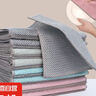 【高品質(zhì)】銀絲洗碗巾擦桌布廚房專(zhuān)用洗碗巾雙面雙效廚房清潔巾 混色 5條裝雙面銀色毛巾布 曬單實(shí)拍圖
