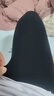 婧麒（JOYNCLEON）孕婦褲春秋打底褲外穿運動瑜伽安全休閑褲子 黑色XXL Jyk130631 曬單實拍圖