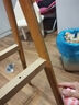 漢唐雙盛餐椅家用輕奢感餐桌椅子鐵藝靠背凳子現代簡(jiǎn)約餐廳椅子扶手椅子 【升級乳膠款】白色納帕皮-淺木 曬單實(shí)拍圖