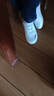 李寧（LI-NING）太極鞋透氣舒適新款真皮軟牛筋底太極拳鞋八段錦太極練功鞋武術(shù)鞋 白/金色 【透氣軟牛皮】 42 曬單實(shí)拍圖