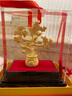 班德拉斯絨沙金招財(cái)樹(shù)擺件發(fā)財(cái)搖錢(qián)樹(shù)客廳辦公室擺件送領(lǐng)導(dǎo)喬遷開(kāi)業(yè)禮物 絨沙金搖錢(qián)樹(shù)+亞克力罩子 曬單實(shí)拍圖
