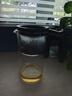 鳴盞飄逸壺簡(jiǎn)約干泡茶盤(pán)陶瓷主人杯茶具套裝玻璃茶壺整套茶具飄逸杯 飄逸壺【單壺】MZ8023 500ml 曬單實(shí)拍圖