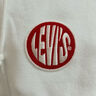 Levi's李維斯女士時(shí)尚休閑抽繩寬松慵懶隨性連帽刺繡衛(wèi)衣美式外套 白色 A9416-0000 S 曬單實(shí)拍圖