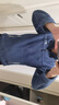 探路者（TOREAD）抓絨服 秋冬男士開衫外套雙面抓絨抗靜電保暖抓絨衣TACCCM91985 曬單實拍圖