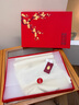 香粉黛刺繡披肩薄款羊毛圍巾女中國風(fēng)婆婆禮物婚禮外搭披肩空調(diào)房媽媽款 小花刺繡羊毛款--乳白色 190cm*60cm 曬單實(shí)拍圖