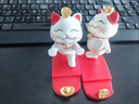 驕鹿生日禮物女桌面擺件可愛(ài)貓咪手機(jī)支架送男友閨蜜辦公室工藝品裝飾 招財(cái)貓手機(jī)支架 曬單實(shí)拍圖