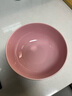 雅誠德奶油風純色碗碟套裝家用簡約可愛陶瓷餐具碗盤喬遷24新款碗筷套裝 7.5英寸和韻高腳碗（粉紫） 曬單實拍圖