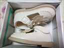 G.duck女寶寶涼鞋春夏季嬰兒學(xué)步鞋1-3歲2小童包頭公主鞋女童軟底半涼鞋 米白色 7688 內長(cháng)12厘米 16碼 曬單實(shí)拍圖