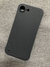 華星博蘋果16e手機殼iphone16e新款磨砂無邊框2025不沾指紋半包超薄散熱不頂膜女高級感小眾男士se4硬殼 【爵士黑】不沾指紋丨巖砂無邊框 iPhone 16e 曬單實拍圖