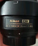 尼康/Nikon 50 1.8g 定焦鏡頭二手鏡頭 AF-S 尼克爾 85mm f/1.8G 95新 AF-S DX 尼克爾 35mm f/1.8G半幅 99成新 曬單實(shí)拍圖
